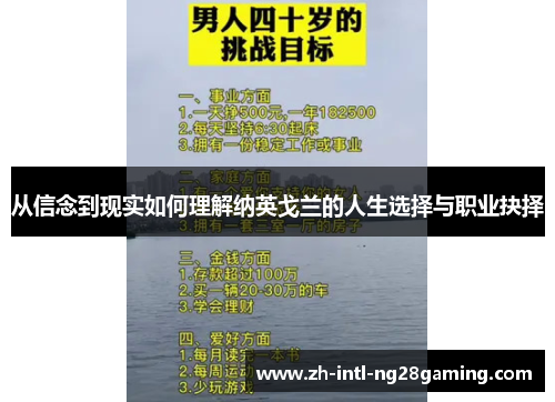 从信念到现实如何理解纳英戈兰的人生选择与职业抉择 从信念到现实如何理解纳英戈兰的人生选择与职业抉择
